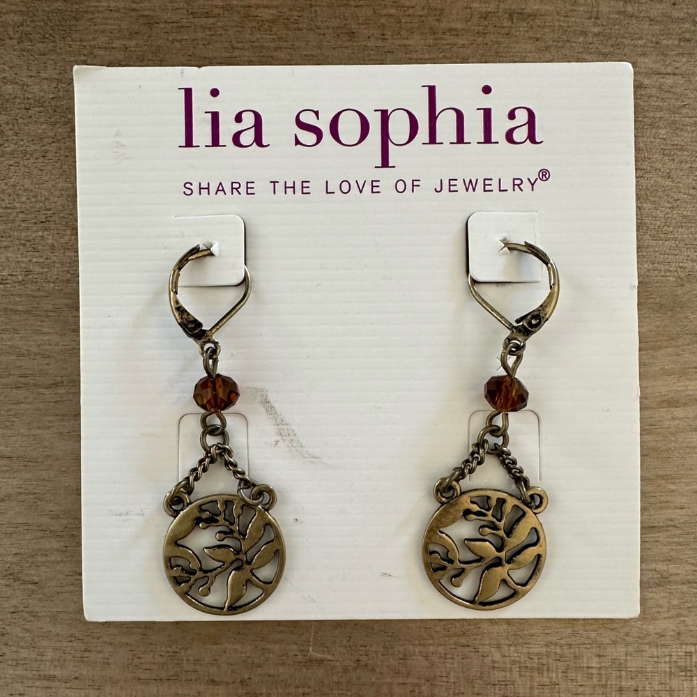 NWT Lia Sophia Earrings